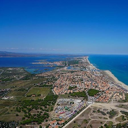 T3 - Parking - Plage / 6 Personnes Le Barcarès Dış mekan fotoğraf